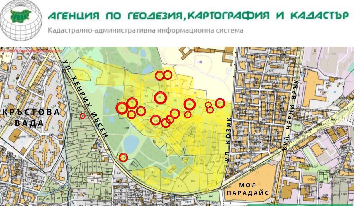Защо Васил Терзиев предложи 18 частни имота в Южен Парк за изкупуване?